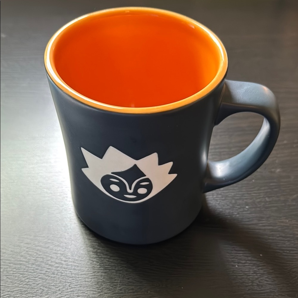 Starbucks Navy and Orange Mug